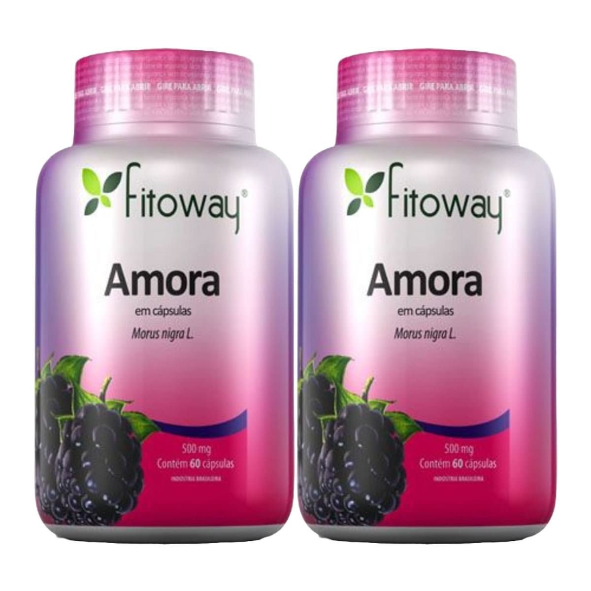Kit 2X Amora - 60 C�psulas - Fitoway