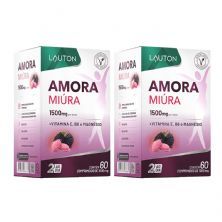 Kit 2X Amora Mi�ra Premium 750mg  - 60 C�psulas - Lauton Nutrition