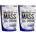 Kit 2X Anabolic Mass 28500 Refil Stand-Up - 3000g Morango - ProFit
