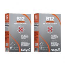 Kit 2X B12 Metilcobalamina - 60 C�psulas - Katigu�