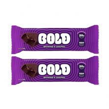 Kit 2X Barra de Prote�na - 1 Unidade 60g Brownie & Crispies - Bold