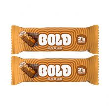 Kit 2X Barra de Prote�na - 1 Unidade 60g Doce de Leite - Bold