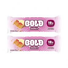 Kit 2X Barra de Prote�na Crunch - 60g Morango e Chantilly - Bold