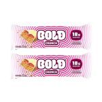 Kit 2X Barra de Prote�na Crunch - 60g Morango e Chantilly - Bold