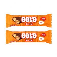 Kit 2X Barra de Proteina Thin - 1 Unidade 40g Avel� Branco - Bold