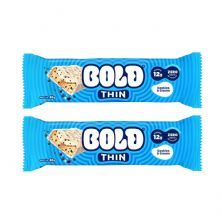 Kit 2X Barra de Proteina Thin - 1 Unidade 40g Cookies & Cream - Bold