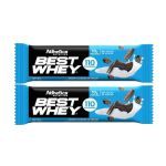 Kit 2X Barra Proteica Best Whey - 1 Barra 32g Cookies & Cream - Atlhetica Nutrition