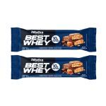 Kit 2X Barra Proteica Best Whey - 1 Barra 35g Peanut Caramel - Atlhetica Nutrition