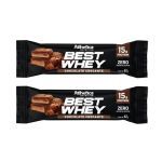 Kit 2X Barra Proteica Best Whey - 1 Barra 49g Chocolate Crocante - Atlhetica Nutrition