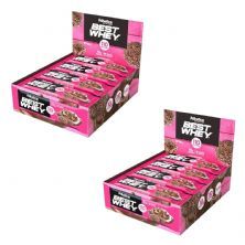 Kit 2X Barra Proteica Best Whey - 12 Barras 32g Brigadeiro - Atlhetica Nutrition