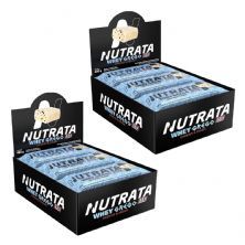 Kit 2X Barra Whey Grego Bar - 12 Unidades 40g Cookies and Cream - Nutrata