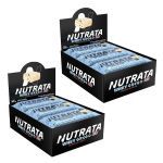 Kit 2X Barra Whey Grego Bar - 12 Unidades 40g Cookies and Cream - Nutrata