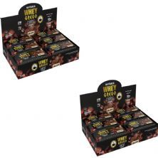 Kit 2X Barra Whey Grego Bar Coffee Cream - 12 Unidades 40g Caf� com Chocolate - Nutrata