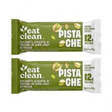 Kit 2X Barrinha de Proteina - 1 Barra 45g Pistache - Eat Clean