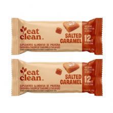 Kit 2X Barrinha de Proteina - 1 Barra 45g Salted Caramel - Eat Clean