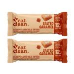 Kit 2X Barrinha de Proteina - 1 Barra 45g Salted Caramel - Eat Clean