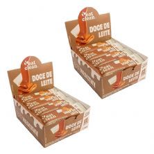 Kit 2X Barrinha de Proteina - 12 Barras 45g Doce de Leite - Eat Clean