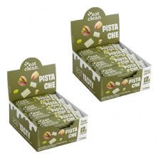 Kit 2X Barrinha de Proteina - 12 Barras 45g Pistache - Eat Clean