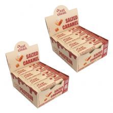 Kit 2X Barrinha de Proteina - 12 Barras 45g Salted Caramel - Eat Clean
