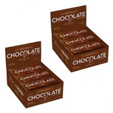 Kit 2X Barrinha de T�mara True Bar Protein - 12 Unidades de 35g Chocolate Meio Amargo - True Source