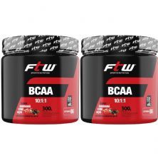 Kit 2X Bcaa 10:1:1 - 300g Guaran� com A�a� - FTW
