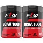 Kit 2X Bcaa 1000 2:1:1 - 60 C�psulas - FTW