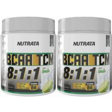Kit 2X BCAA 8:1:1 - 300g Lim�o - Nutrata
