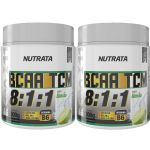 Kit 2X BCAA 8:1:1 - 300g Lim�o - Nutrata