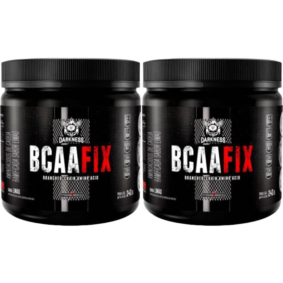 Kit 2X BCAA Fix - 240g Lim�o - Integralm�dica