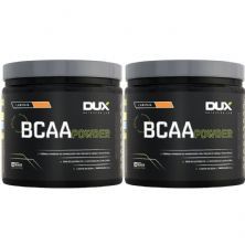 Kit 2X Bcaa Powder - 200g Laranja - Dux Nutrition