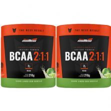 Kit 2X Bcaa Premium 2:1:1 - 210g Lim�o com Hortel� - New Millen
