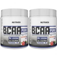 Kit 2X BCAA Pure - 300g Guarana com A�a� - Nutrata