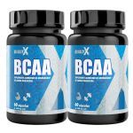 Kit 2X BCAA Qualy X - 60 C�psulas -  QualyNutri