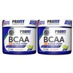 Kit 2X Bcaa Super Pump Powder 6:1:1 - 150g Lim�o - ProFit