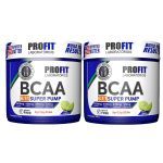 Kit 2X Bcaa Super Pump Powder 6:1:1 - 300g Lim�o - ProFit