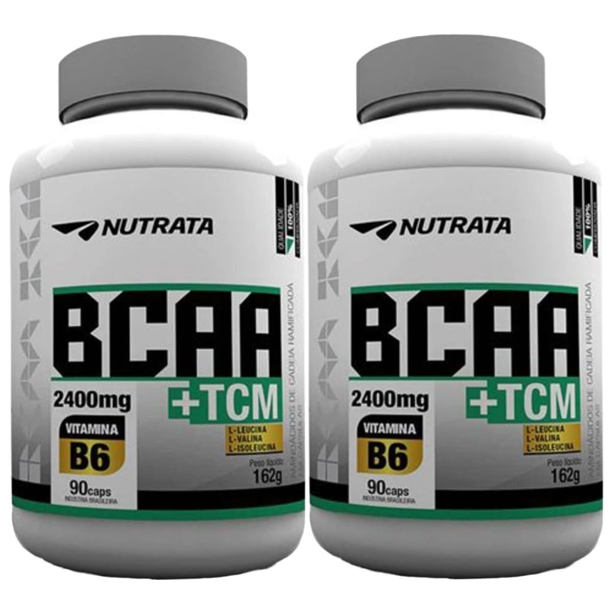 Kit 2X BCAA + TCM - 90 C�psulas - Nutrata