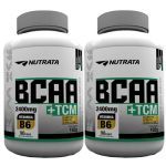 Kit 2X BCAA + TCM - 90 C�psulas - Nutrata