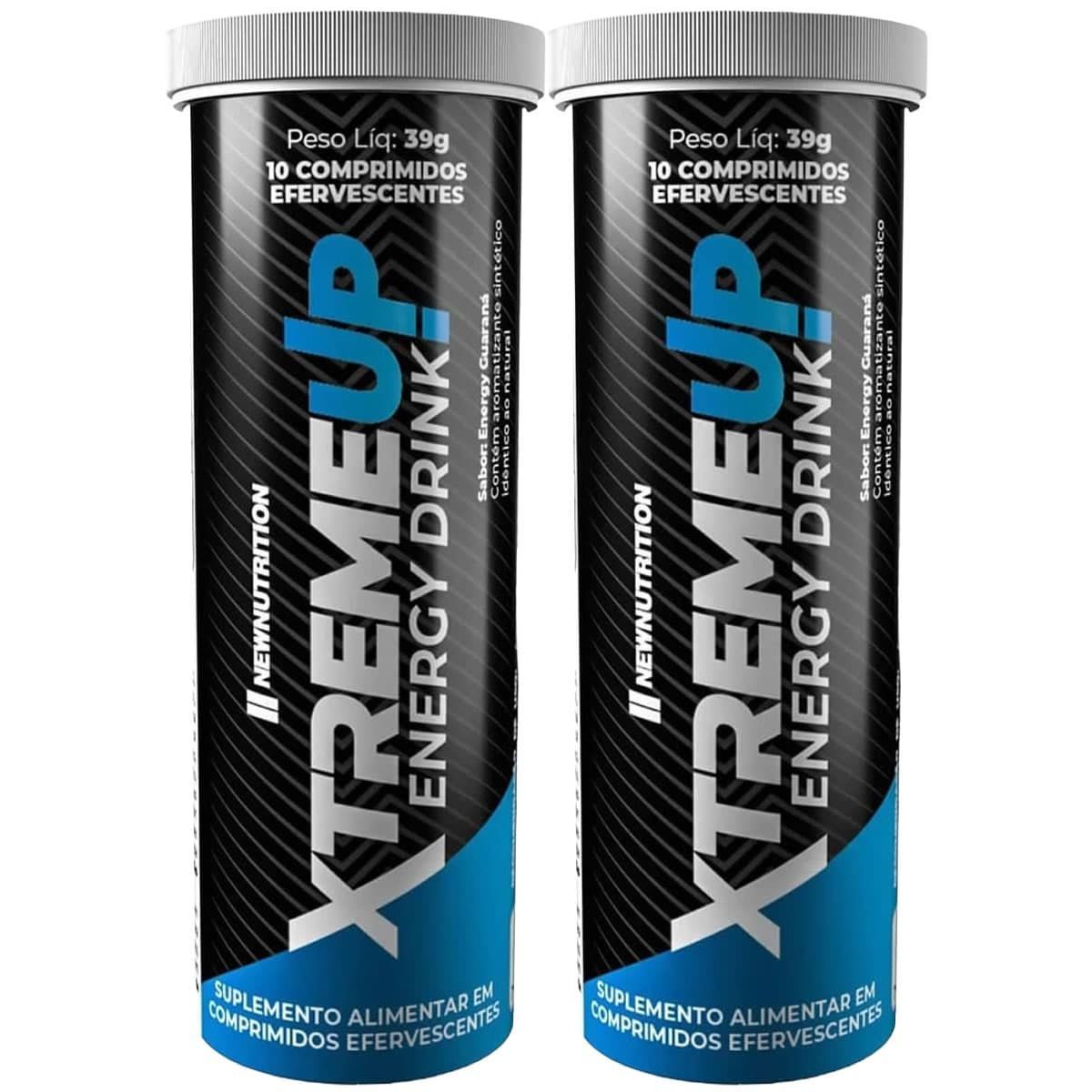 Kit 2X Bebida Energ�tica Efervescente XtremeUP - 10 Pastilhas - NewNutrition