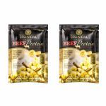 Kit 2X Beef Protein - 1 Sach� 30g Banana Com Canela - Essential Nutrition