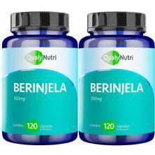 Kit 2X Berinjela - 120 C�psulas - QualyNutri
