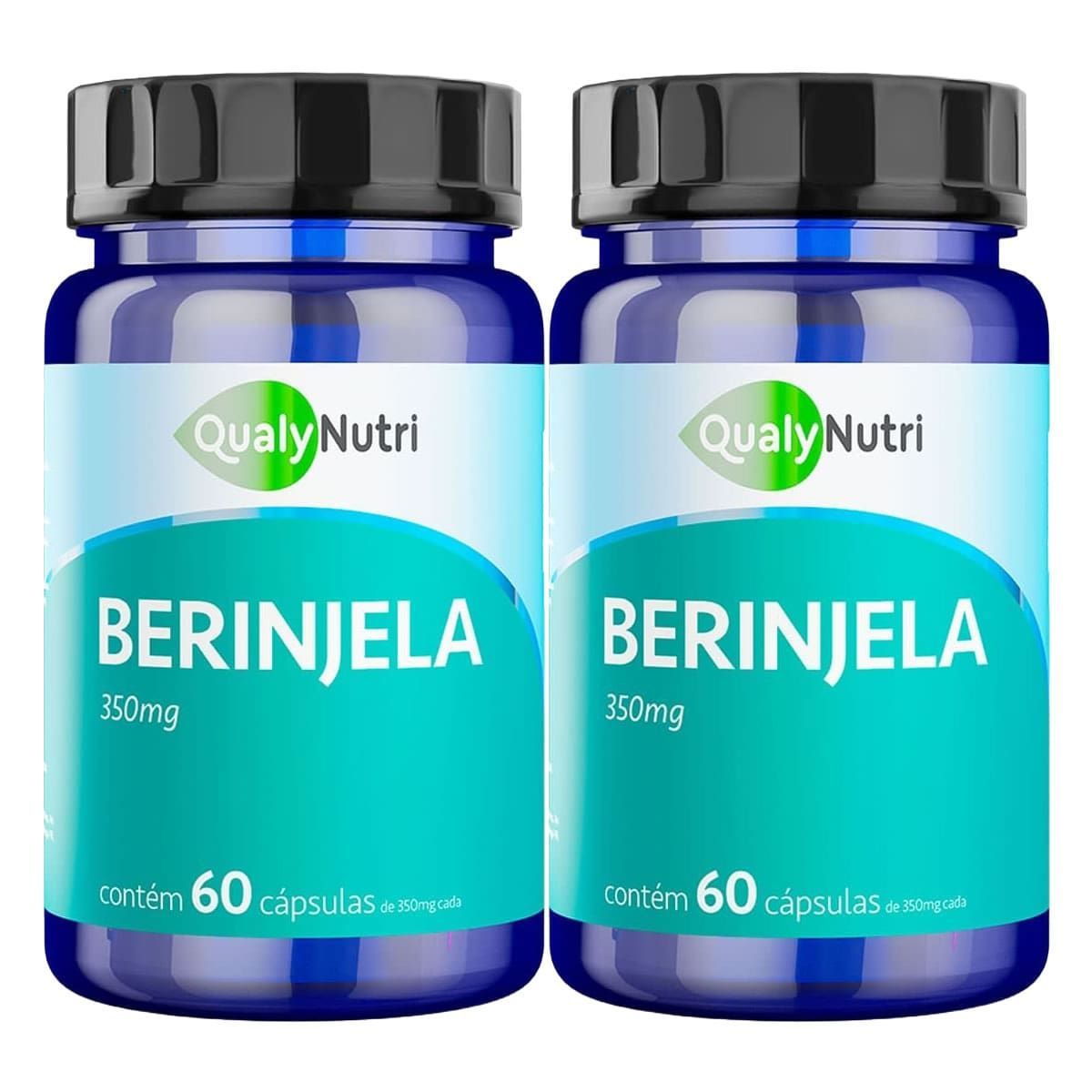 Kit 2X Berinjela - 60 C�psulas - QualyNutri