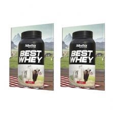 Kit 2X Best Whey - 1 sach� 35g Original - Atlhetica Nutrition
