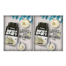 Kit 2X Best Whey - 1 sach� 35g Vanilla Cream - Atlhetica Nutrition
