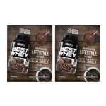 Kit 2X Best Whey - 1 sach� 40g Brigadeiro Gourmet - Atlhetica Nutrition
