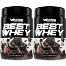Kit 2X Best Whey - 450g Chocolate Brownie - Atlhetica Nutrition