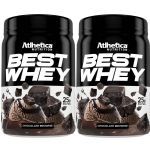 Kit 2X Best Whey - 450g Chocolate Brownie - Atlhetica Nutrition