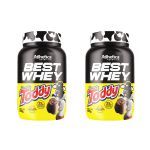 Kit 2X Best Whey - 900g Achocolatado Toddy - Atlhetica Nutrition
