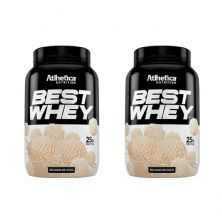 Kit 2X Best Whey - 900g Beijinho de Coco - Atlhetica Nutrition