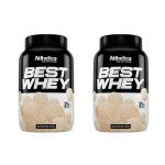Kit 2X Best Whey - 900g Beijinho de Coco - Atlhetica Nutrition