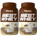 Kit 2X Best Whey - 900g Original com Caf� - Atlhetica Nutrition